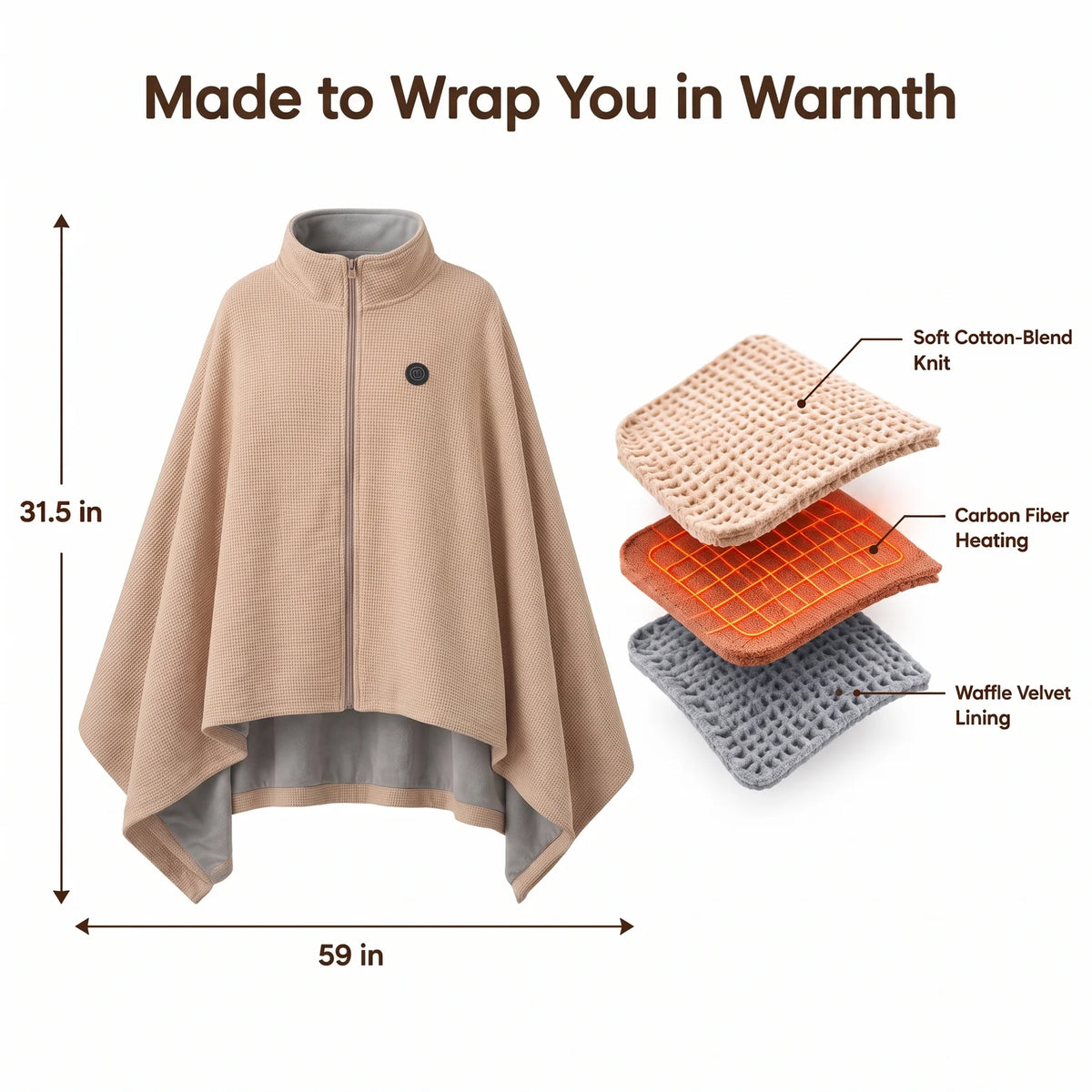 Värmeponcho